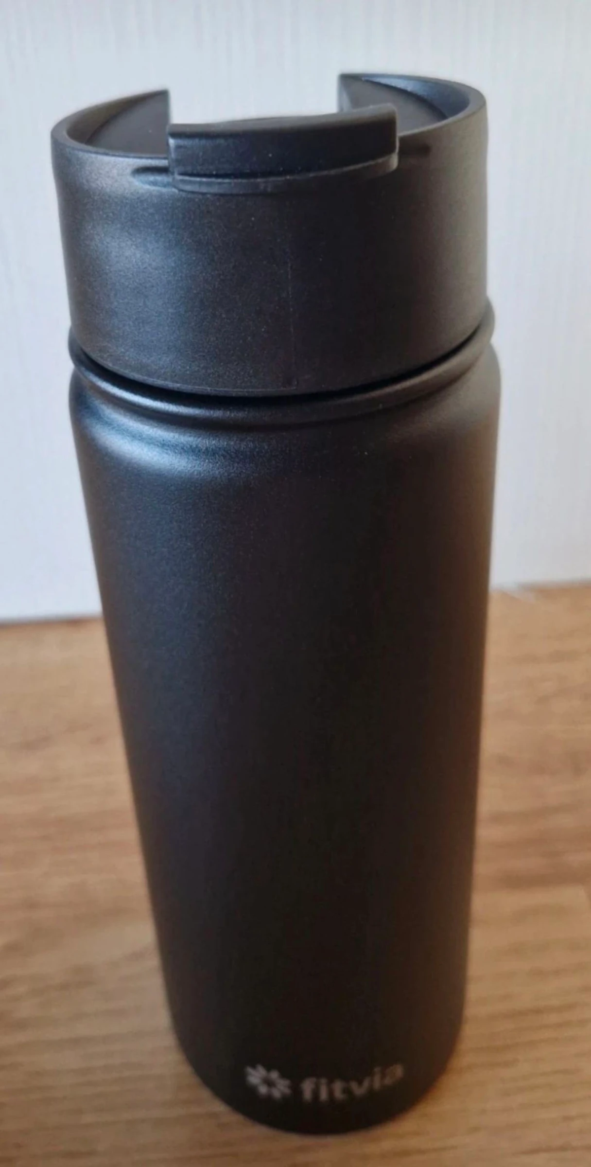 Termo Fitvia negro 500ml NUEVO con etiqueta